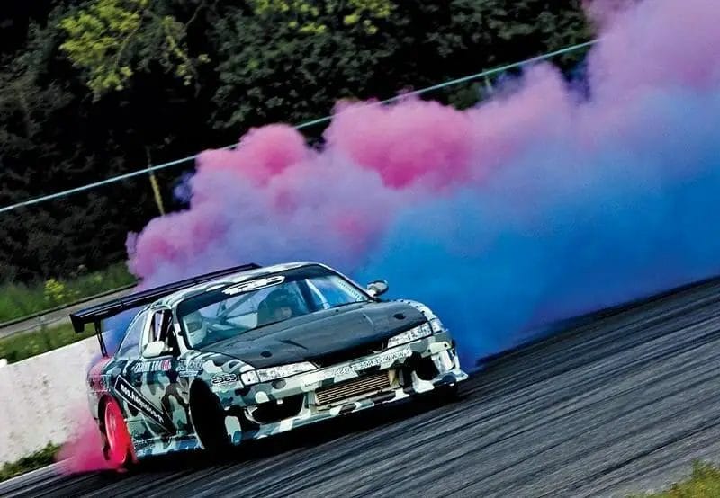 How To Make Colored Burnout Tires