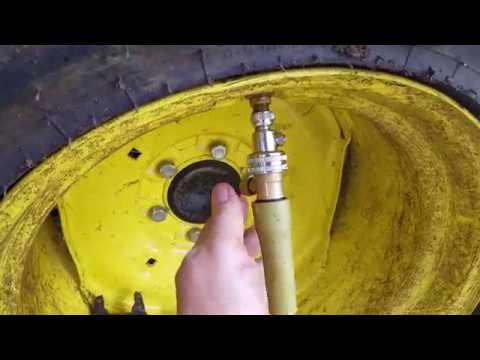 How to Add Water to Tractor Tires