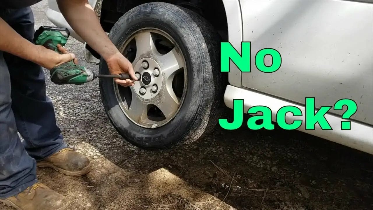 How To Change A Tire Without A Jack