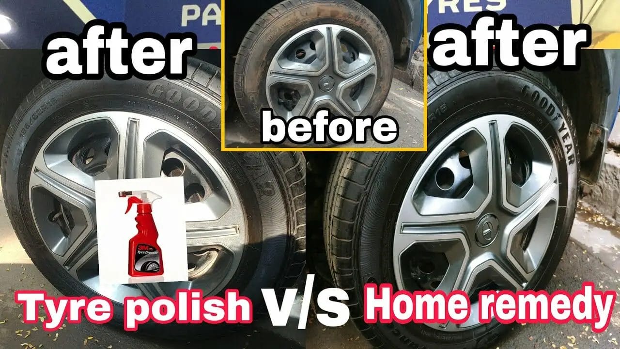 How To Clean Car Tires At Home