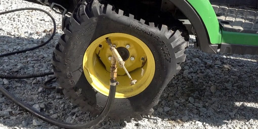 How to Add Calcium Chloride to Tractor Tires