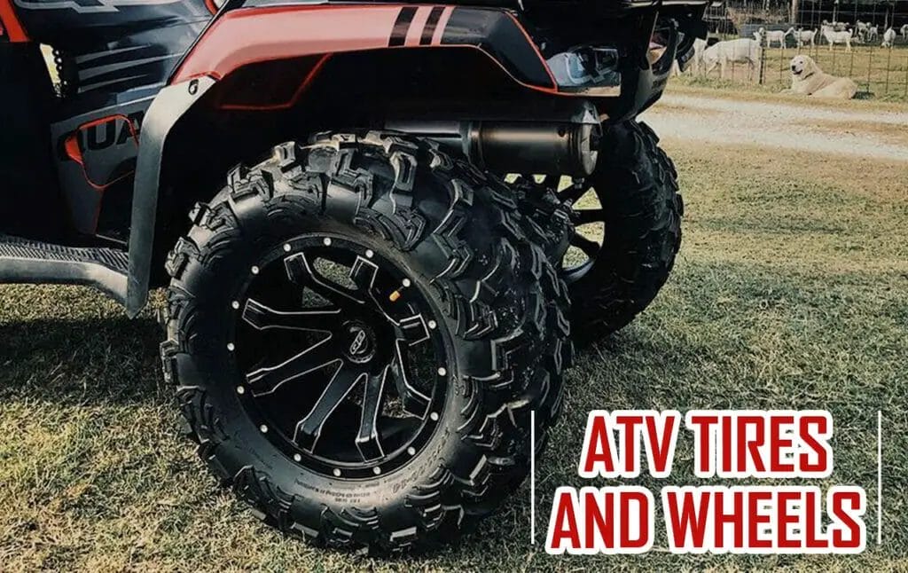 Atv tires and wheels