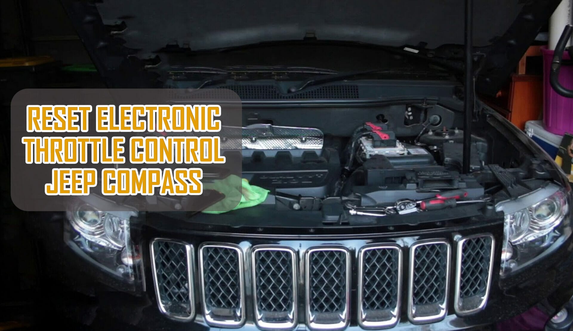 electronic throttle control jeep compass 2014