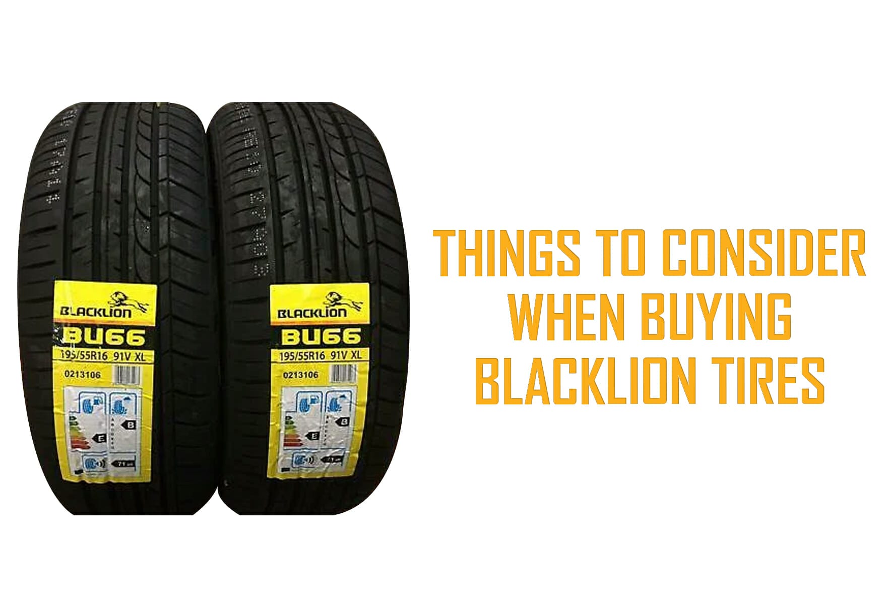 Blacklion Tires Review - Makes Blacklion Tires Outstanding?