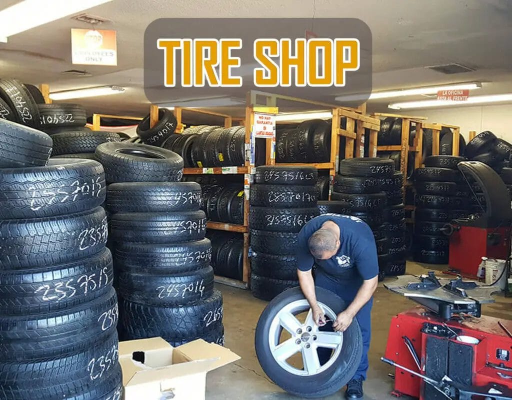 tire shop
